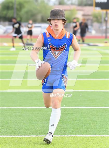 Thumbnail 2 in La Joya Community vs. Thunderbird( Goldwater 7v7) photogallery.