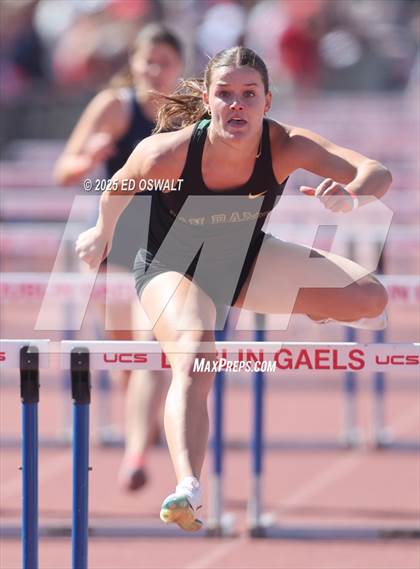 Thumbnail 2 in CIF NCS Meet of Champions (Girls 100M and 300M Hurdles) photogallery.