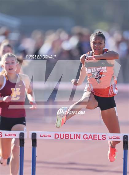 Thumbnail 2 in CIF NCS Meet of Champions (Girls 100M and 300M Hurdles) photogallery.