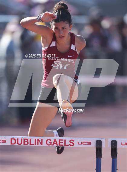 Thumbnail 2 in CIF NCS Meet of Champions (Girls 100M and 300M Hurdles) photogallery.