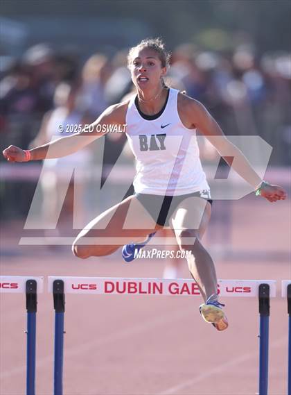 Thumbnail 1 in CIF NCS Meet of Champions (Girls 100M and 300M Hurdles) photogallery.