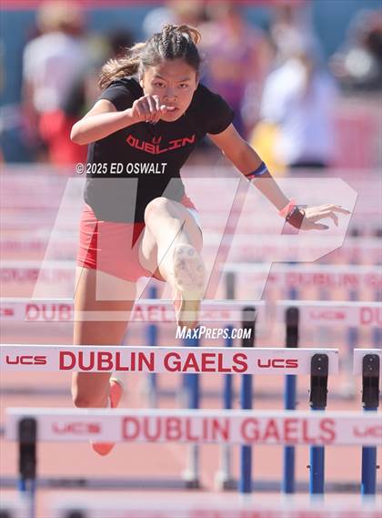 Thumbnail 3 in CIF NCS Meet of Champions (Girls 100M and 300M Hurdles) photogallery.