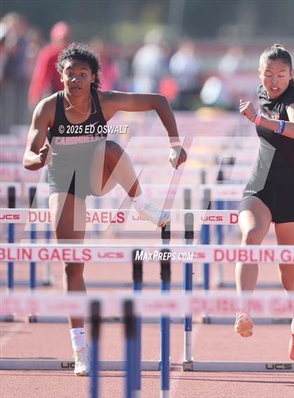 Thumbnail 3 in CIF NCS Meet of Champions (Girls 100M and 300M Hurdles) photogallery.