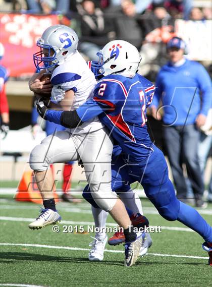 Thumbnail 3 in Spearville vs. Hanover (KSHSAA 8-Man Division I Final) photogallery.
