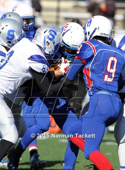 Thumbnail 2 in Spearville vs. Hanover (KSHSAA 8-Man Division I Final) photogallery.