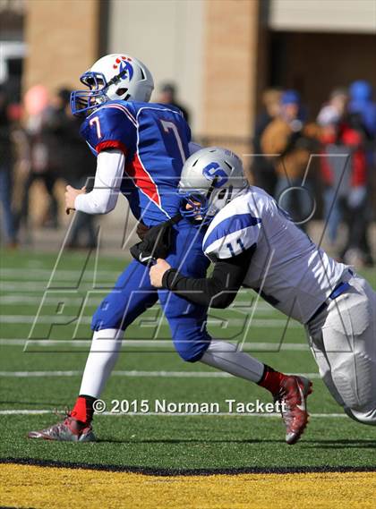 Thumbnail 1 in Spearville vs. Hanover (KSHSAA 8-Man Division I Final) photogallery.