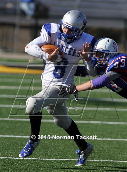 Thumbnail 2 in Spearville vs. Hanover (KSHSAA 8-Man Division I Final) photogallery.