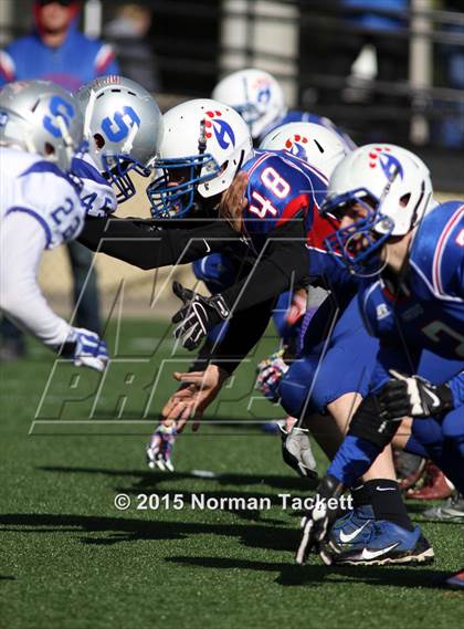 Thumbnail 3 in Spearville vs. Hanover (KSHSAA 8-Man Division I Final) photogallery.