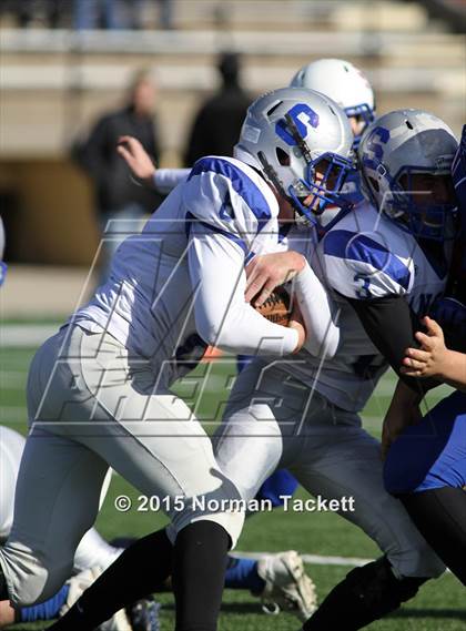 Thumbnail 3 in Spearville vs. Hanover (KSHSAA 8-Man Division I Final) photogallery.