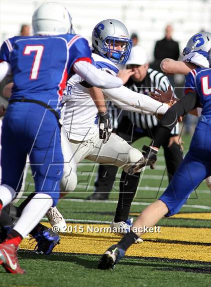 Thumbnail 3 in Spearville vs. Hanover (KSHSAA 8-Man Division I Final) photogallery.