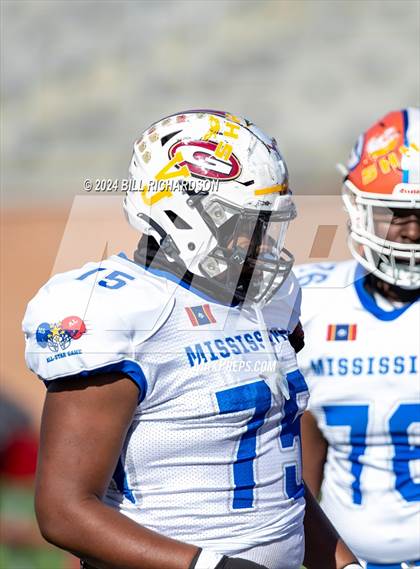 Thumbnail 2 in Mississippi vs Alabama All-Star Game photogallery.