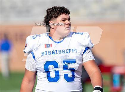 Thumbnail 2 in Mississippi vs Alabama All-Star Game photogallery.