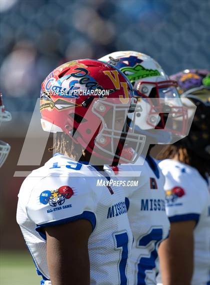 Thumbnail 1 in Mississippi vs Alabama All-Star Game photogallery.