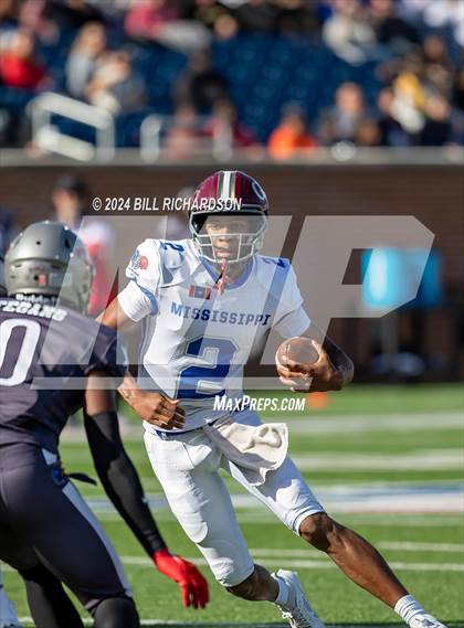 Thumbnail 2 in Mississippi vs Alabama All-Star Game photogallery.