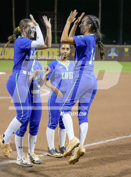 Thumbnail 3 in Queen Creek vs. Xavier College Prep (AIA 6A Final) photogallery.