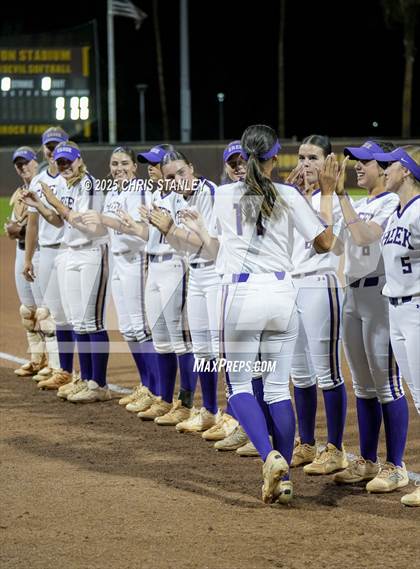 Thumbnail 2 in Queen Creek vs. Xavier College Prep (AIA 6A Final) photogallery.