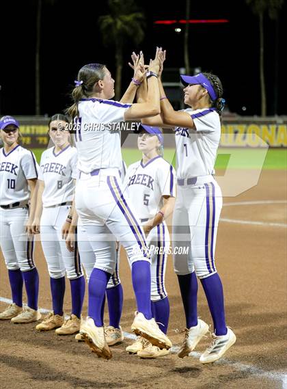 Thumbnail 3 in Queen Creek vs. Xavier College Prep (AIA 6A Final) photogallery.