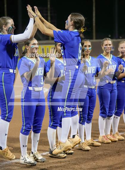 Thumbnail 2 in Queen Creek vs. Xavier College Prep (AIA 6A Final) photogallery.