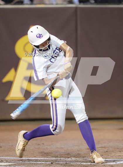 Thumbnail 1 in Queen Creek vs. Xavier College Prep (AIA 6A Final) photogallery.