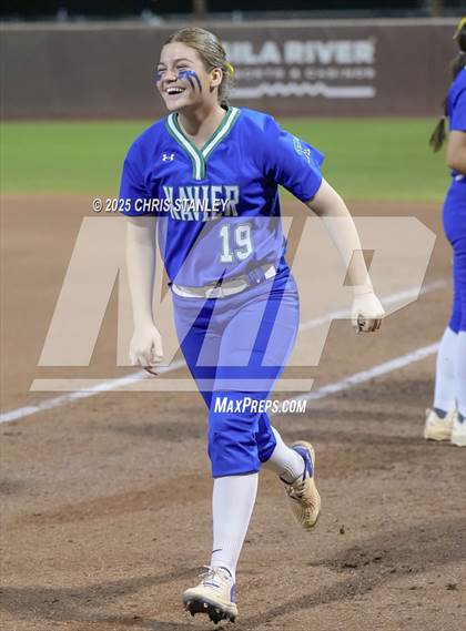 Thumbnail 2 in Queen Creek vs. Xavier College Prep (AIA 6A Final) photogallery.