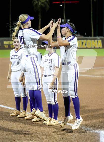 Thumbnail 1 in Queen Creek vs. Xavier College Prep (AIA 6A Final) photogallery.