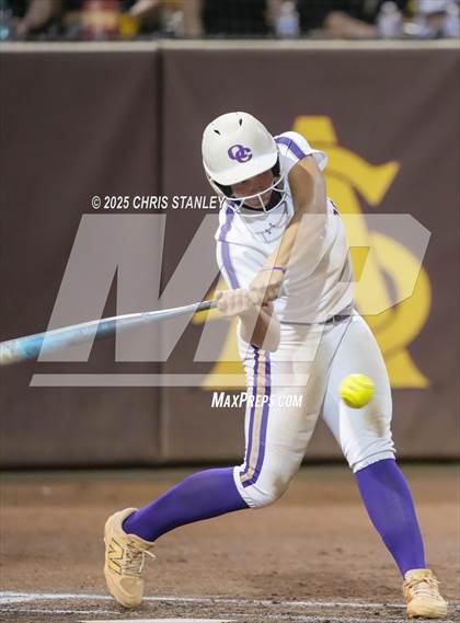 Thumbnail 2 in Queen Creek vs. Xavier College Prep (AIA 6A Final) photogallery.