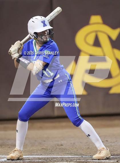 Thumbnail 2 in Queen Creek vs. Xavier College Prep (AIA 6A Final) photogallery.