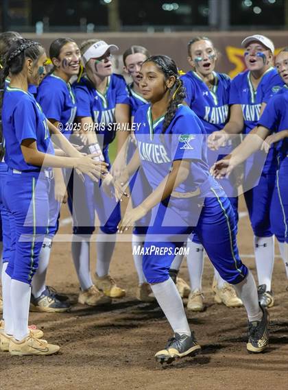 Thumbnail 3 in Queen Creek vs. Xavier College Prep (AIA 6A Final) photogallery.