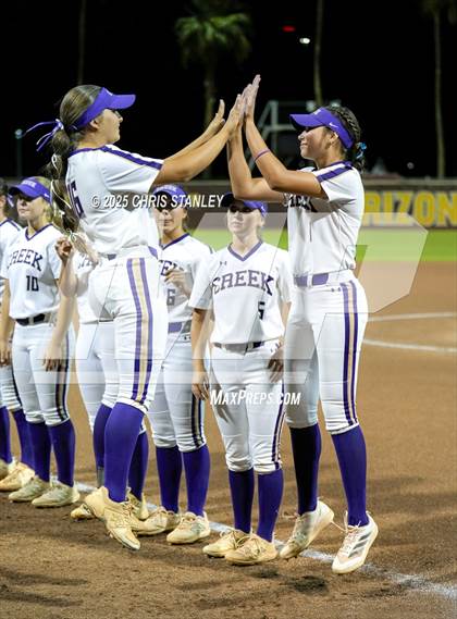 Thumbnail 2 in Queen Creek vs. Xavier College Prep (AIA 6A Final) photogallery.