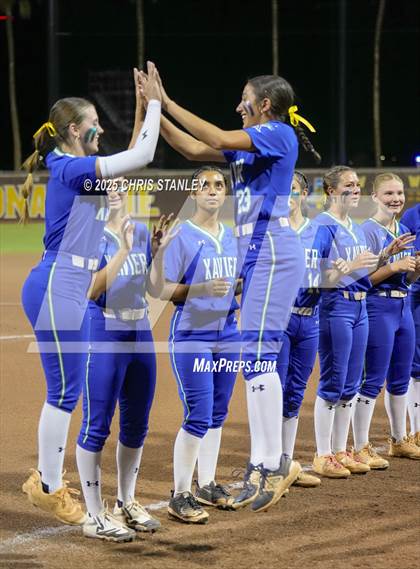 Thumbnail 1 in Queen Creek vs. Xavier College Prep (AIA 6A Final) photogallery.