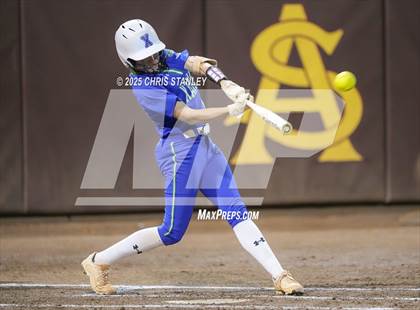 Thumbnail 1 in Queen Creek vs. Xavier College Prep (AIA 6A Final) photogallery.