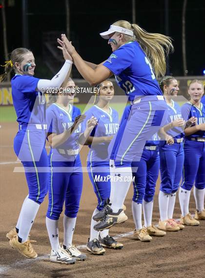 Thumbnail 3 in Queen Creek vs. Xavier College Prep (AIA 6A Final) photogallery.