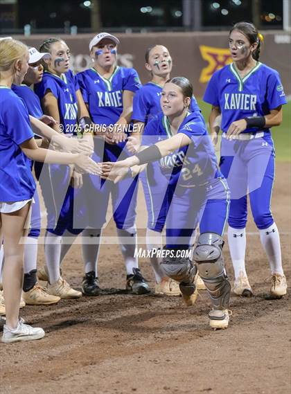 Thumbnail 2 in Queen Creek vs. Xavier College Prep (AIA 6A Final) photogallery.