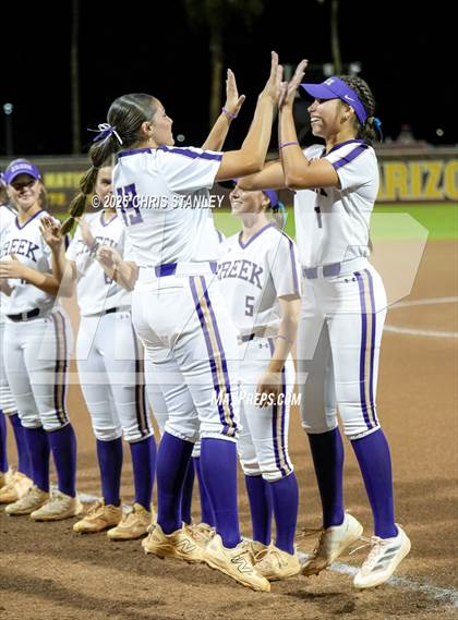Thumbnail 3 in Queen Creek vs. Xavier College Prep (AIA 6A Final) photogallery.