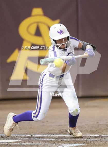 Thumbnail 1 in Queen Creek vs. Xavier College Prep (AIA 6A Final) photogallery.