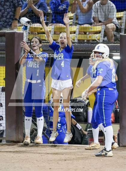 Thumbnail 2 in Queen Creek vs. Xavier College Prep (AIA 6A Final) photogallery.