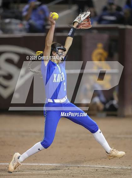 Thumbnail 3 in Queen Creek vs. Xavier College Prep (AIA 6A Final) photogallery.