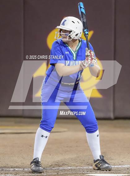 Thumbnail 2 in Queen Creek vs. Xavier College Prep (AIA 6A Final) photogallery.