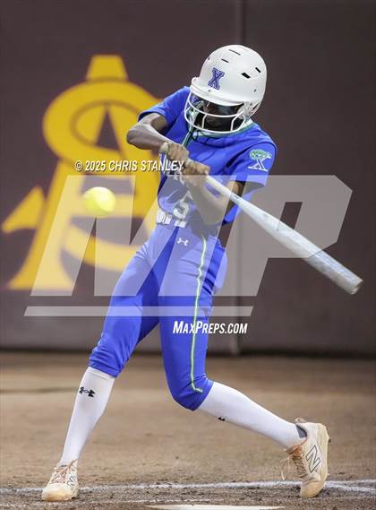 Thumbnail 2 in Queen Creek vs. Xavier College Prep (AIA 6A Final) photogallery.