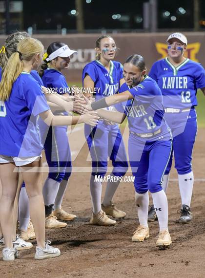 Thumbnail 3 in Queen Creek vs. Xavier College Prep (AIA 6A Final) photogallery.