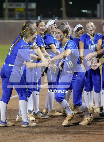 Thumbnail 2 in Queen Creek vs. Xavier College Prep (AIA 6A Final) photogallery.