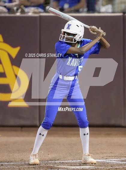 Thumbnail 1 in Queen Creek vs. Xavier College Prep (AIA 6A Final) photogallery.