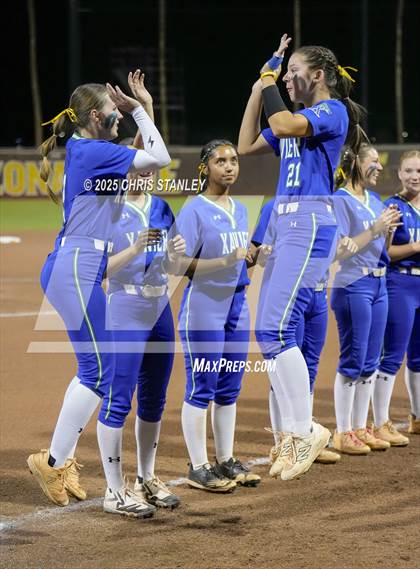 Thumbnail 2 in Queen Creek vs. Xavier College Prep (AIA 6A Final) photogallery.