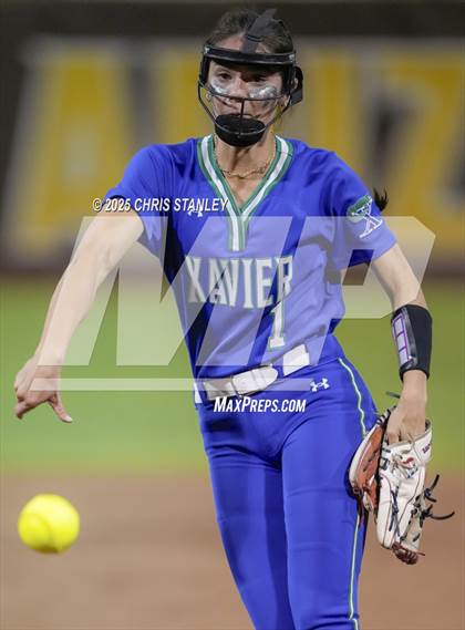 Thumbnail 2 in Queen Creek vs. Xavier College Prep (AIA 6A Final) photogallery.
