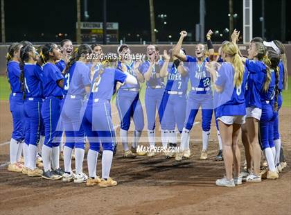 Thumbnail 1 in Queen Creek vs. Xavier College Prep (AIA 6A Final) photogallery.