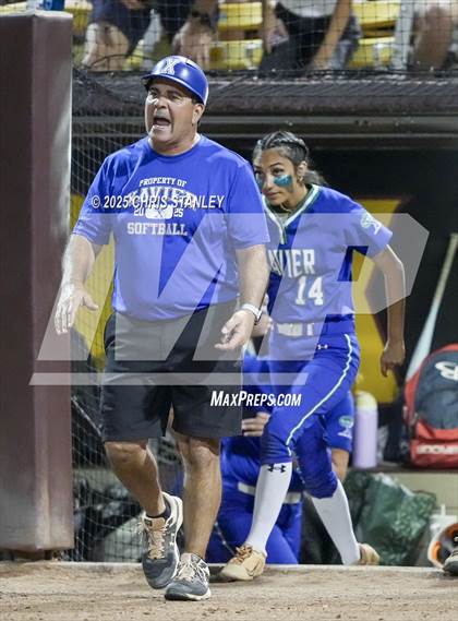 Thumbnail 3 in Queen Creek vs. Xavier College Prep (AIA 6A Final) photogallery.