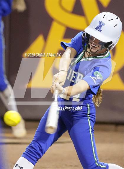 Thumbnail 1 in Queen Creek vs. Xavier College Prep (AIA 6A Final) photogallery.
