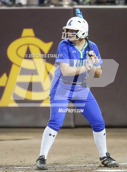 Thumbnail 2 in Queen Creek vs. Xavier College Prep (AIA 6A Final) photogallery.