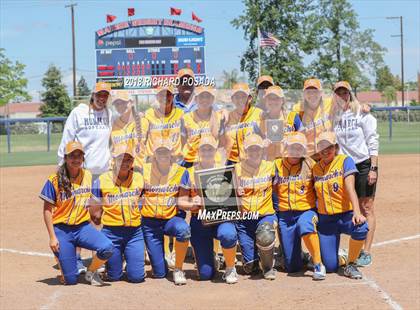 Thumbnail 1 in Exeter vs. Coalinga (CIF D4 Final) photogallery.