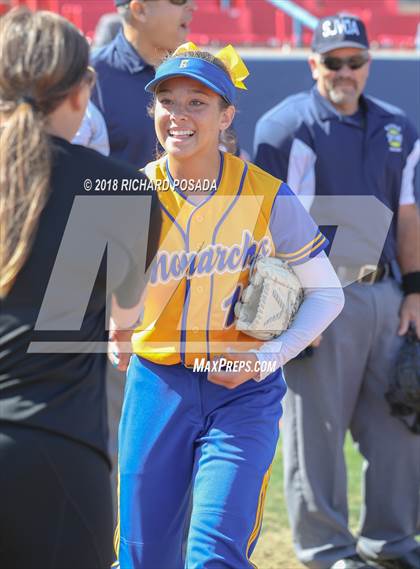 Thumbnail 3 in Exeter vs. Coalinga (CIF D4 Final) photogallery.